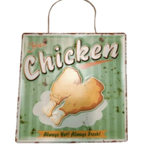 Chicken fém tábla