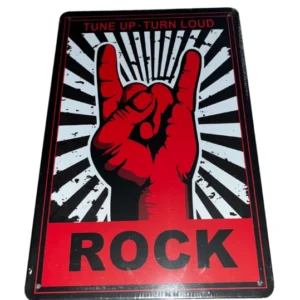 Rock fém tábla