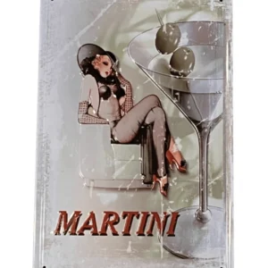Martini fém tábla