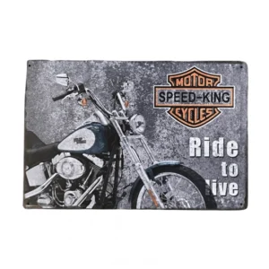 Motor-Speed-King fém tábla