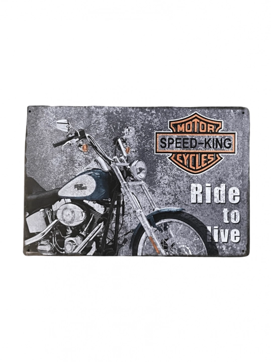 Motor-Speed-King fém tábla