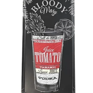 Bloody Mary fém tábla