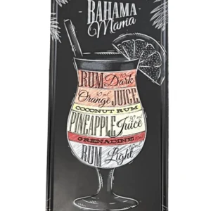 Bahama mama fém tábla