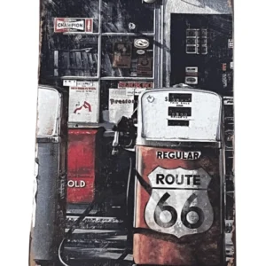 Route 66 fém tábla