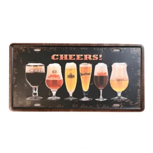Cheers! fém tábla