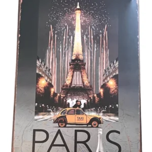 Paris fém tábla