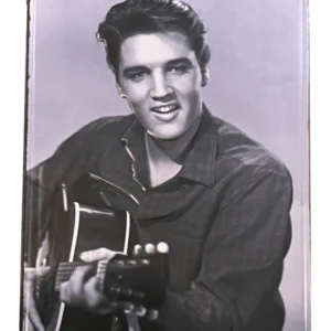 Elvis Presley fém tábla