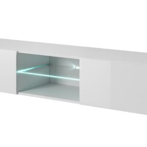 LIVO RTV-180W függő TV szekrény, szín: fehér