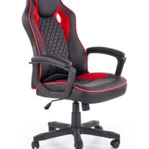 BAFFIN gaming forgószék, billenő mechanika, szín: fekete/piros