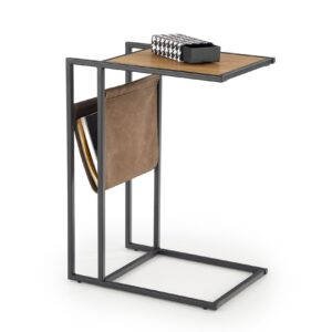 COMPACT dohányzóasztal, szín: arany tölgy/fekete