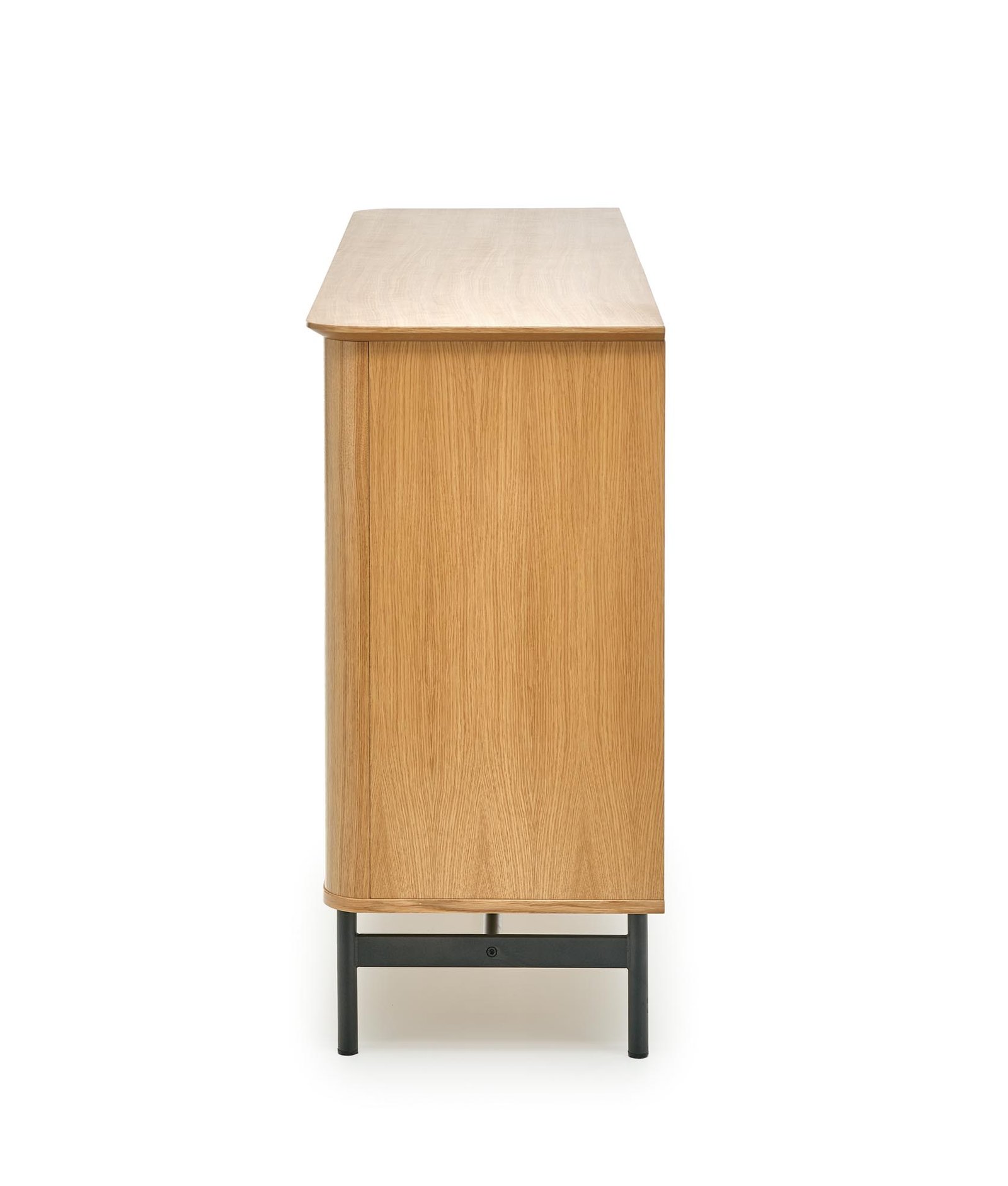 SMART KM-1 komód, szín: tölgy/fekete - Image 3