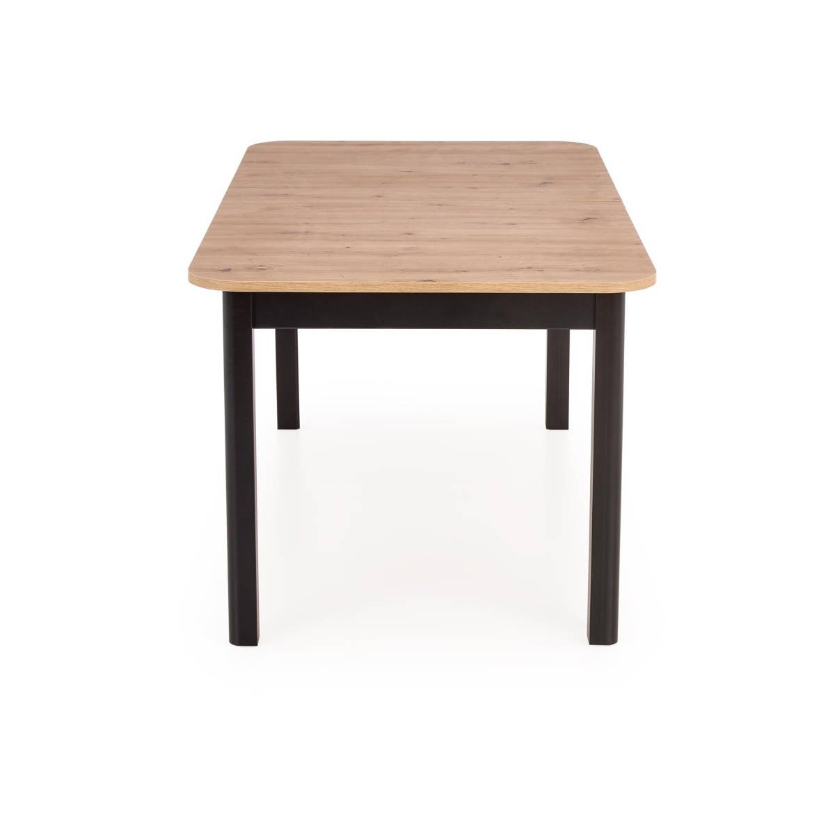 FLORIAN bővíthető étkezőasztal, téglalap alakú, szín: artisan tölgy/fekete - Image 14