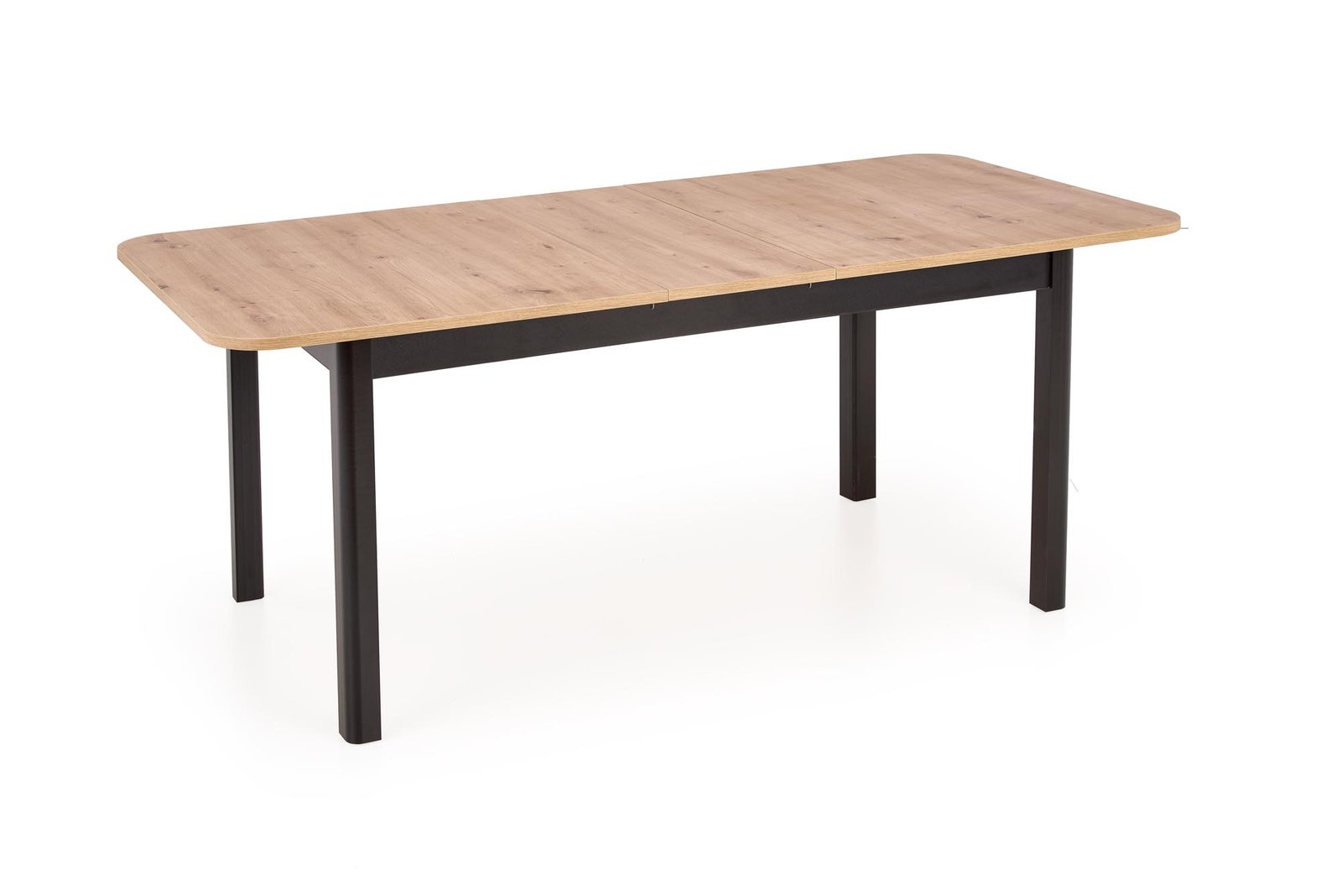 FLORIAN bővíthető étkezőasztal, téglalap alakú, szín: artisan tölgy/fekete - Image 19