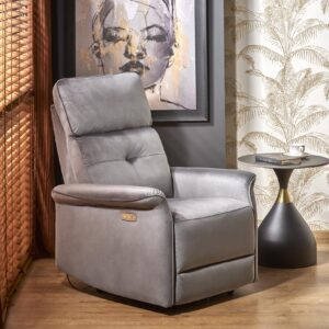SEMIR elektromos relax fotel, szín: szürke