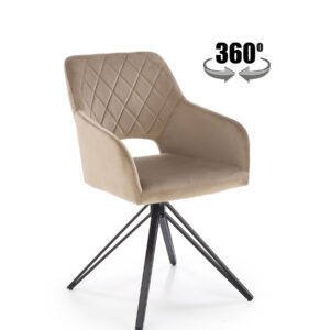 K535 forgatható szék, szín: bézs