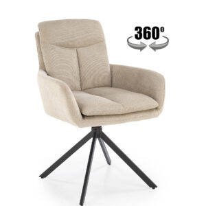 K536 forgatható szék, szín: bézs