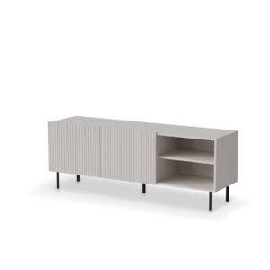 PAXOS RTV-1 TV szekrény 150 cm, szín: kasmír/fekete