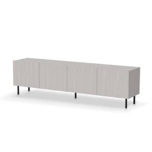 PAXOS RTV-2 TV szekrény 200 cm, szín: kasmír/fekete