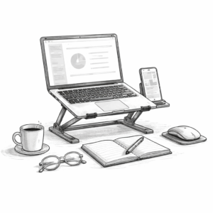 Laptopállvány