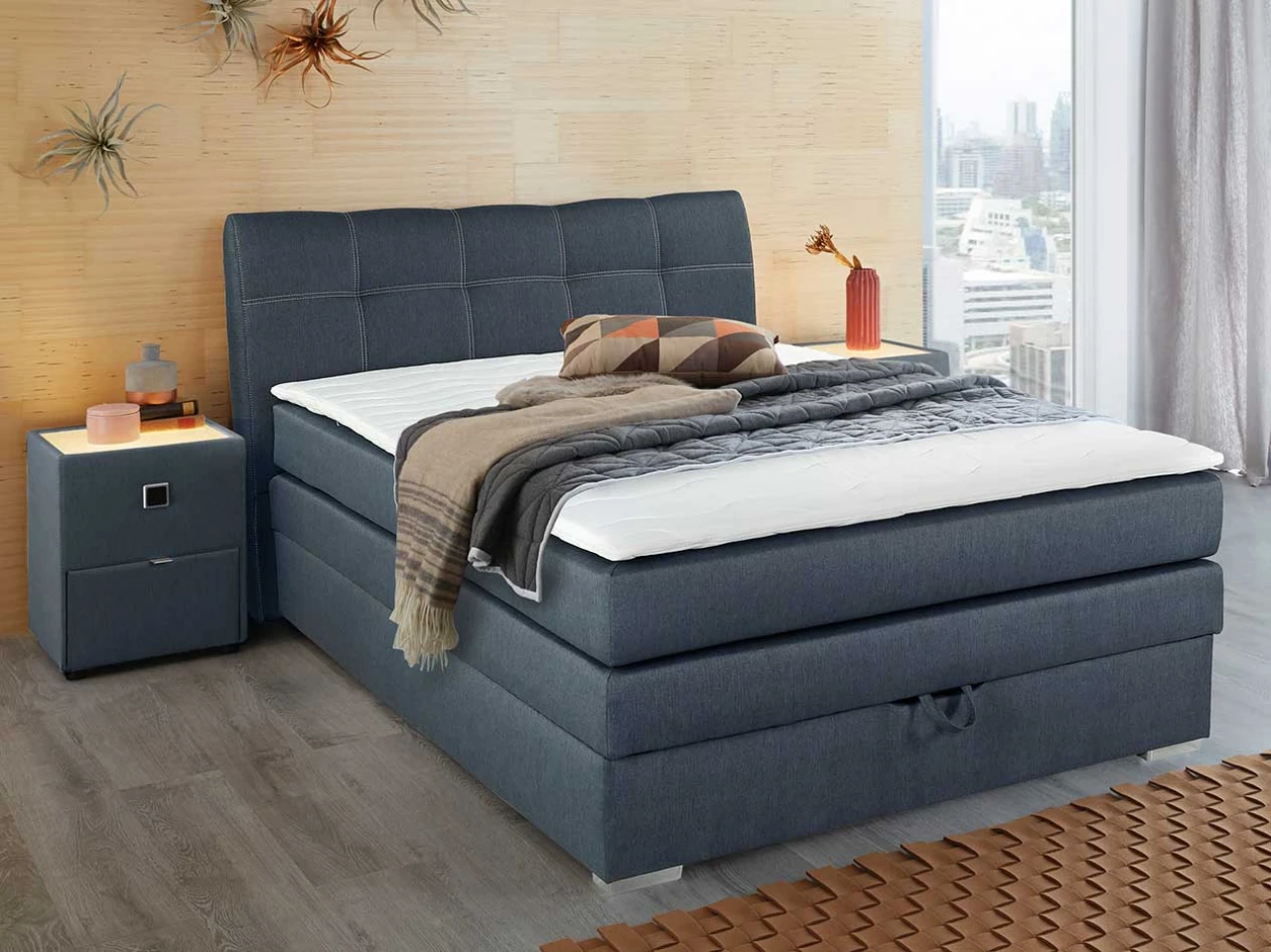 Amelie 140 boxspring ágy
