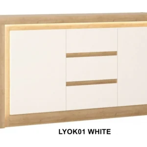 Lyon White Komód LYOK01
