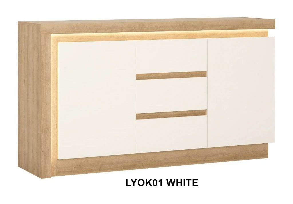 Lyon White Komód LYOK01