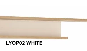 Lyon White Fali polc LYOP02