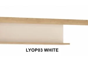 Lyon White Fali polc LYOP03